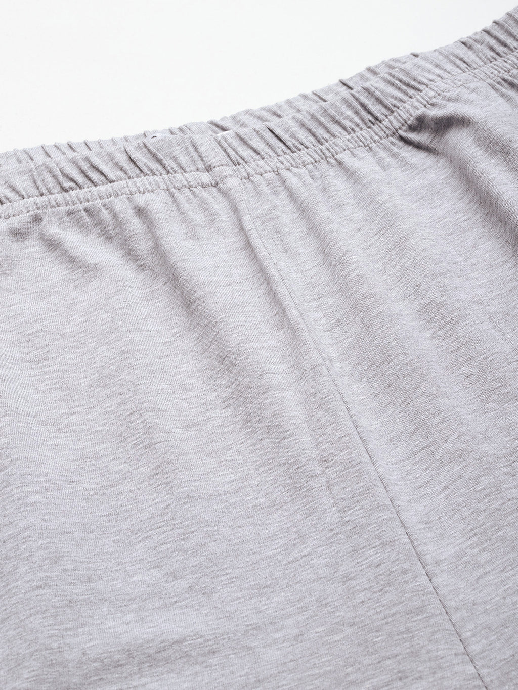 Blush9 Maternity Grey Colour Maternity Palazzo
