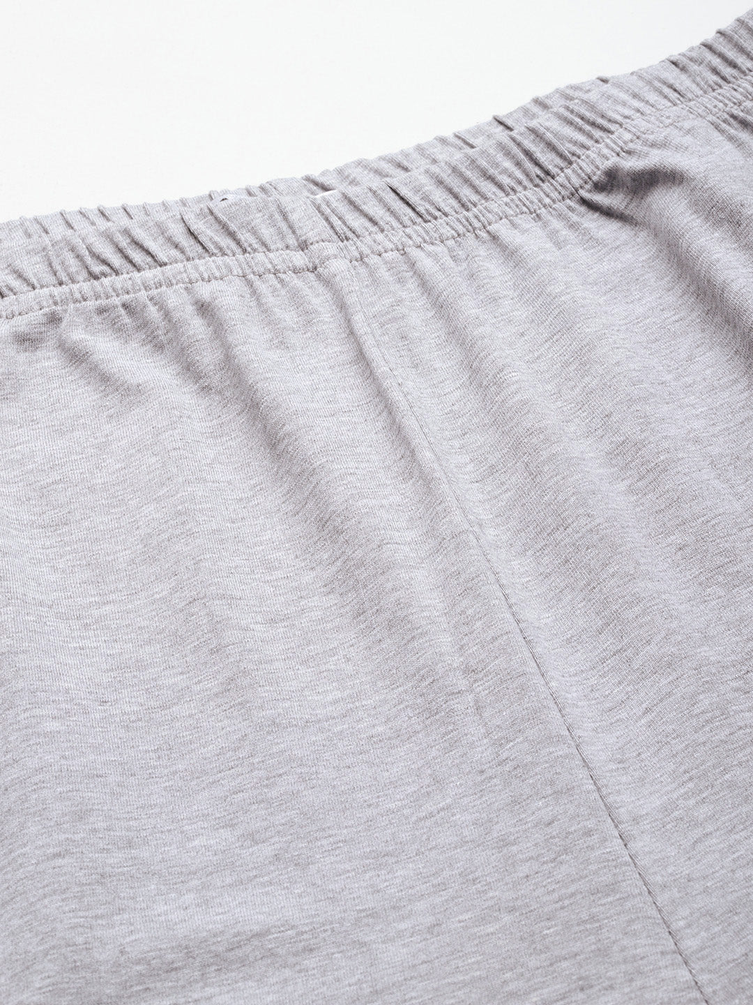 Blush9 Maternity Grey Colour Maternity Palazzo