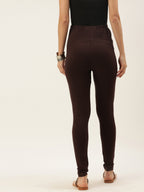 Blush 9 Maternity's Over the bump Coffe Colour leggings