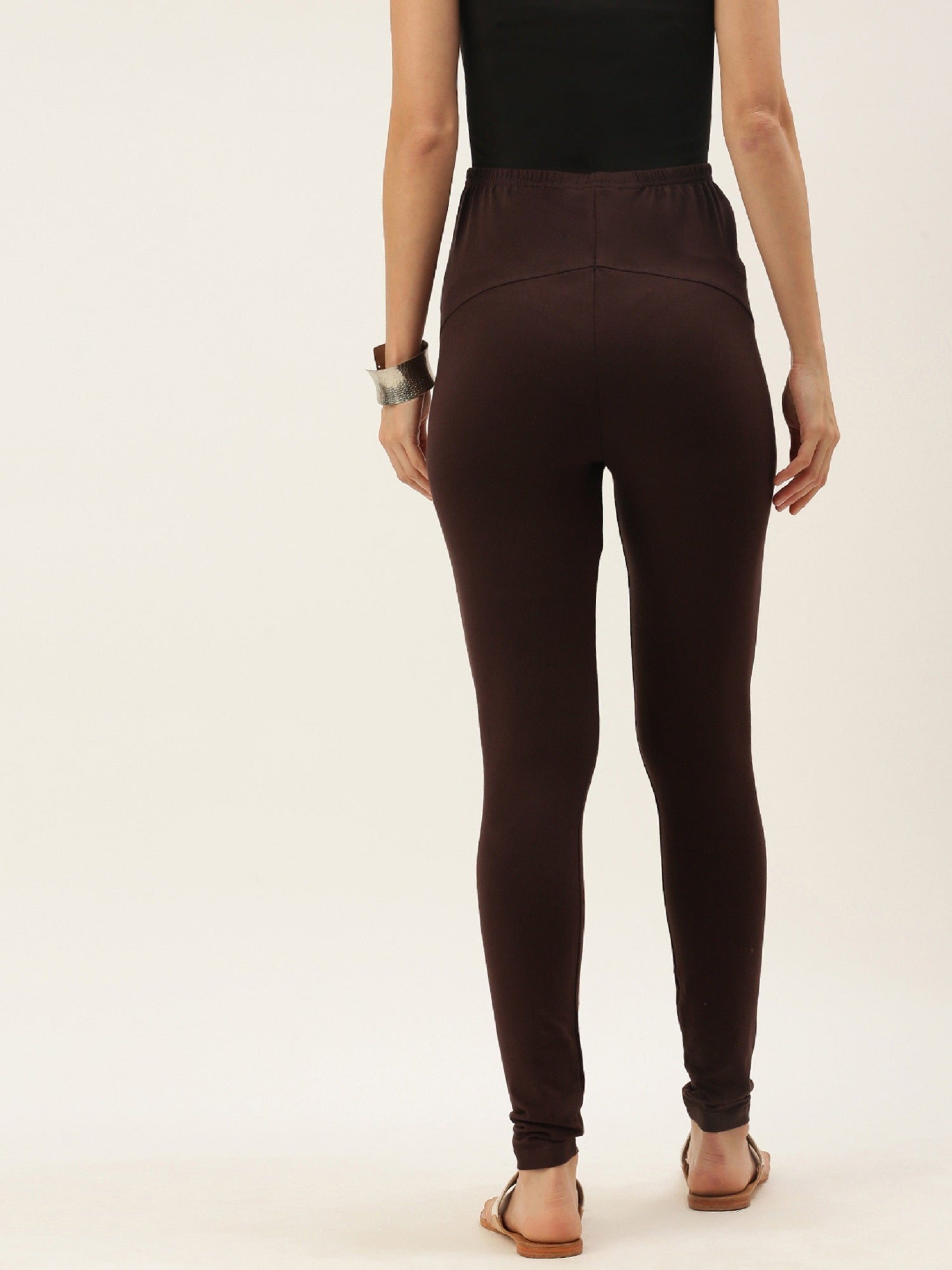 Blush 9 Maternity's Over the bump Coffe Colour leggings