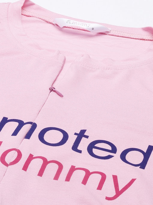 Blush 9 Maternity's Promoted to Mommy  Nursing Tunic