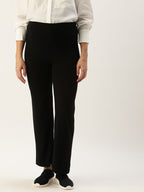 Blush9 Maternity Black Maternity Palazzo