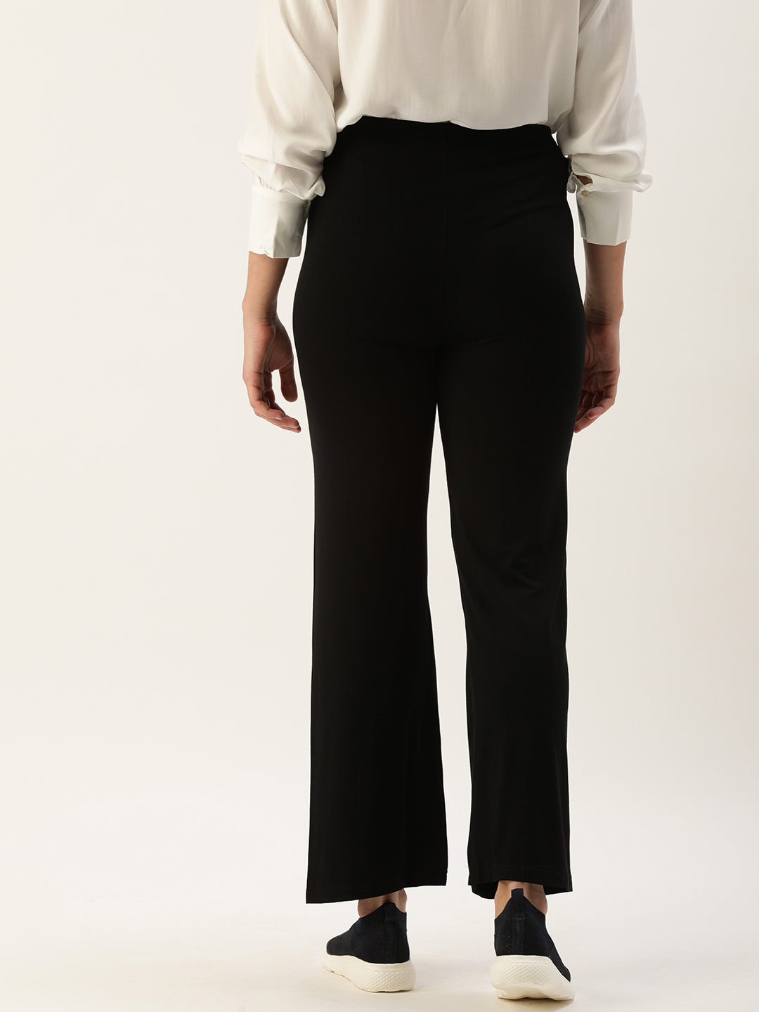 Blush9 Maternity Black Maternity Palazzo