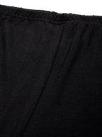 Blush9 Maternity Black Maternity Palazzo