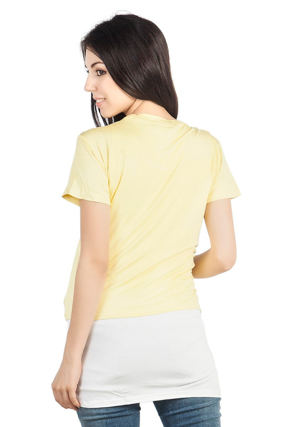 Blush 9 Maternity's Nursing Double Layered Pink T-Shirt