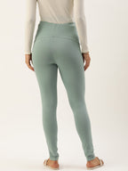 Blush 9 Maternity's Over the bump Pista colour leggings