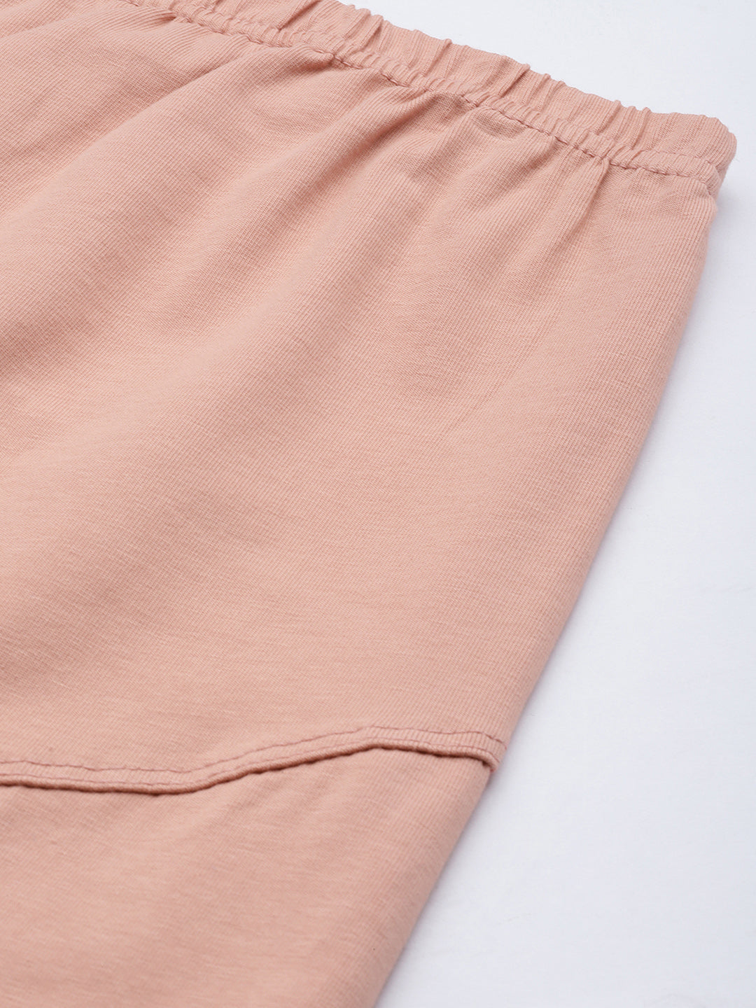 Blush 9 Maternity's Over the bump Peach colour  leggings
