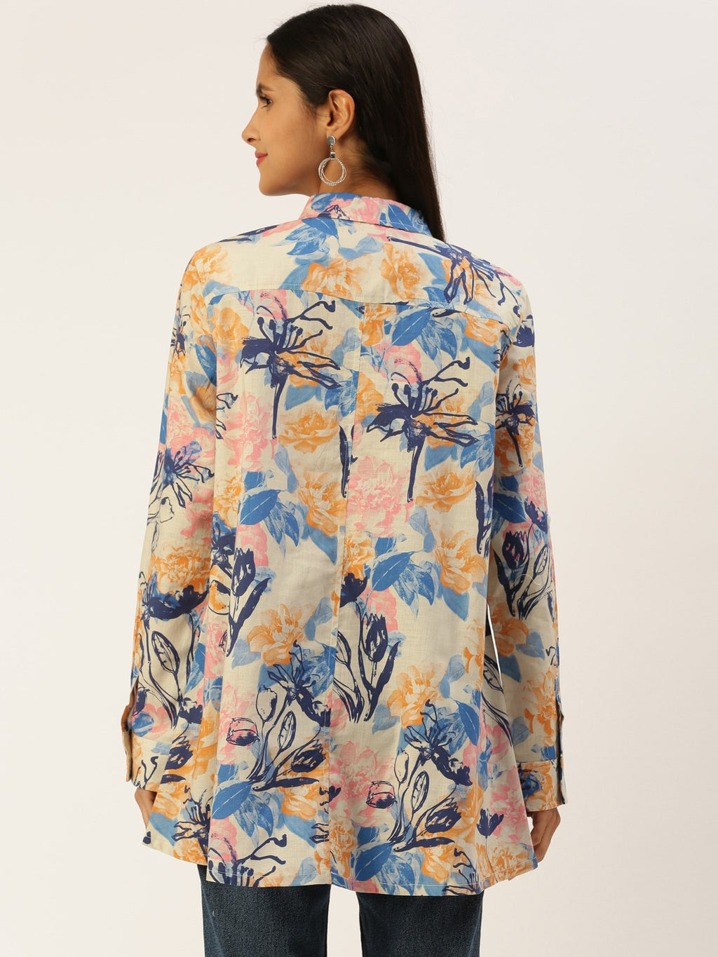 Blush 9 Maternity's Multicolour Printed Shirt