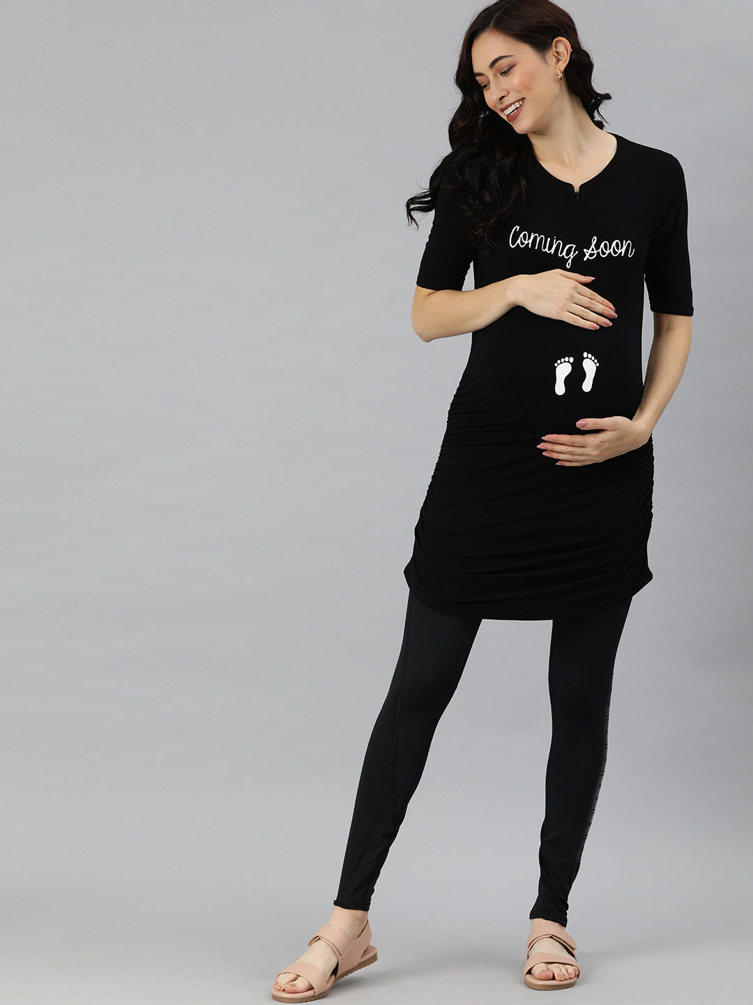 Blush 9 Maternity's Coming Soon  Nursing Tunic