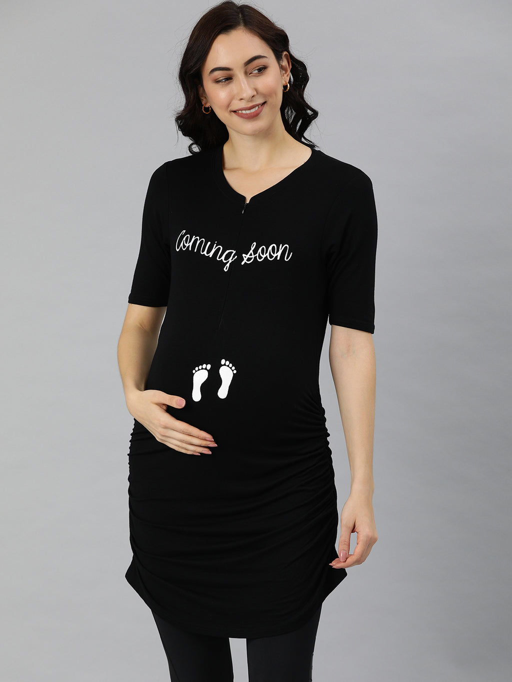 Blush 9 Maternity's Coming Soon  Nursing Tunic