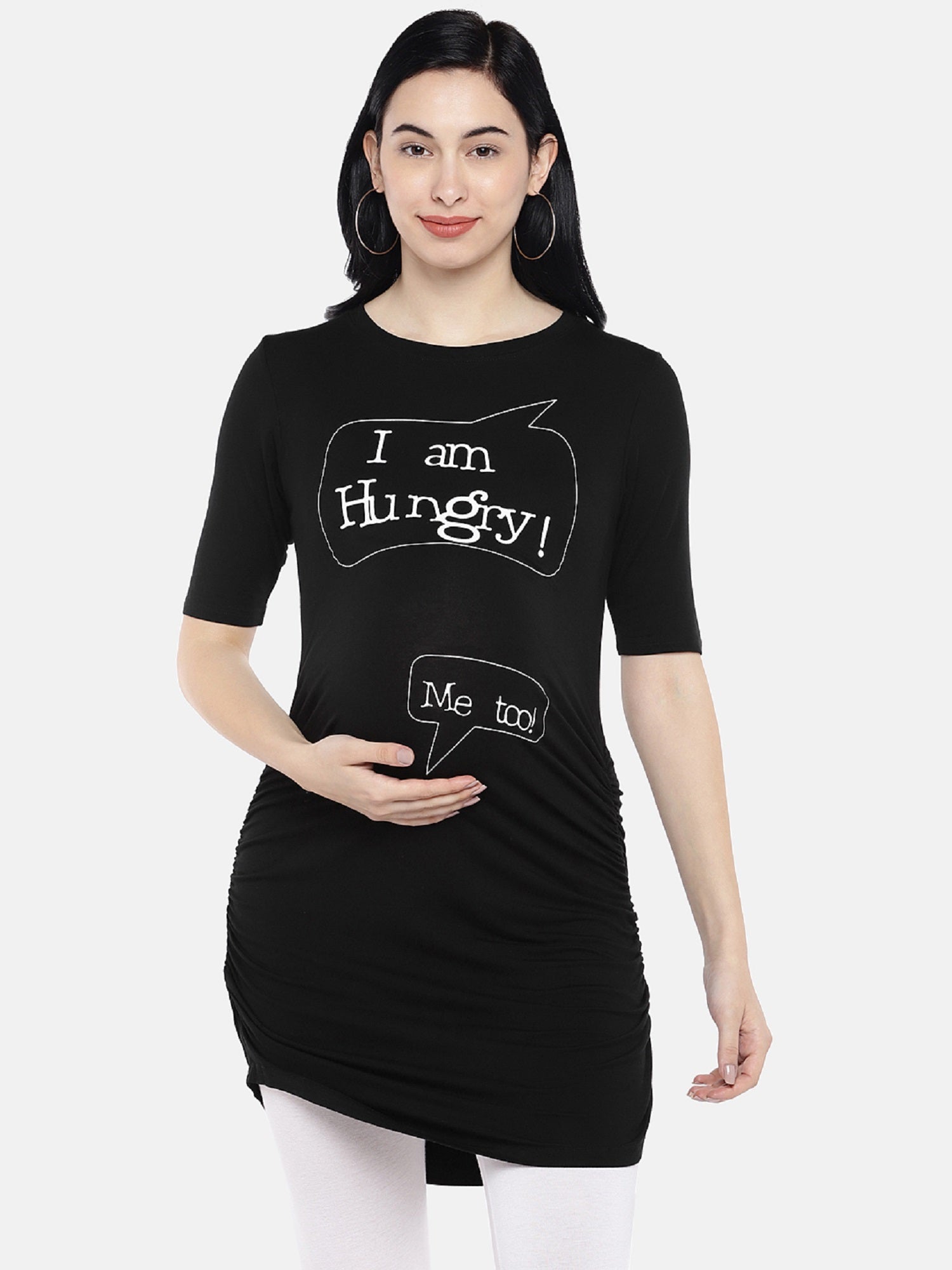 Blush 9 Maternity's I'm Hungry Me too Nursing Tunic