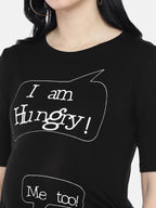 Blush 9 Maternity's I'm Hungry Me too Nursing Tunic