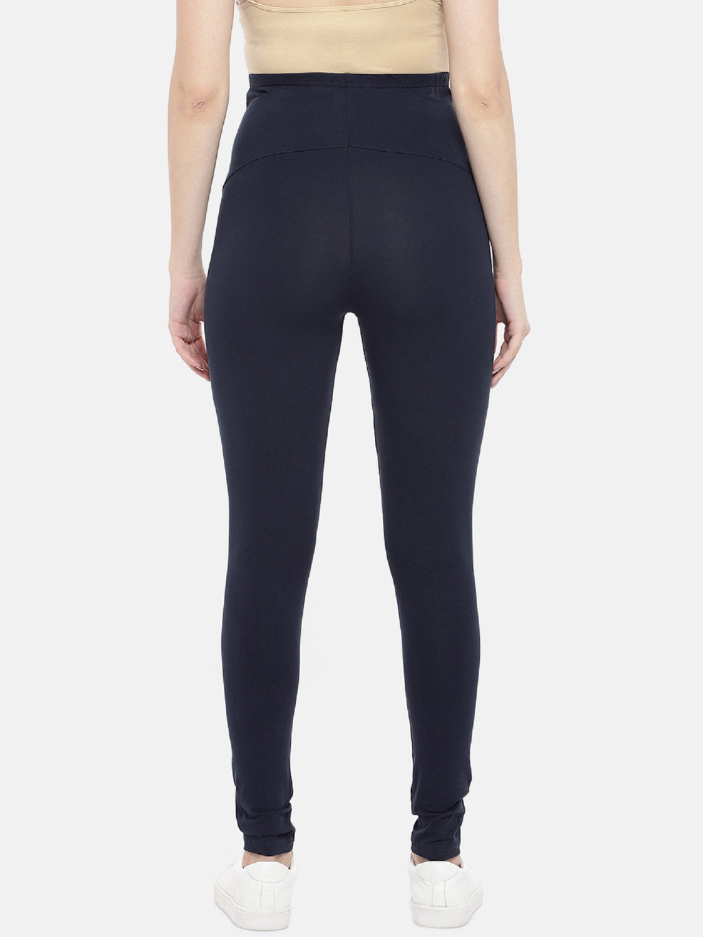 Blush 9 Maternity's Over the bump Blue leggings