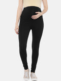 Blush 9 Maternity's Over the bump Black leggings
