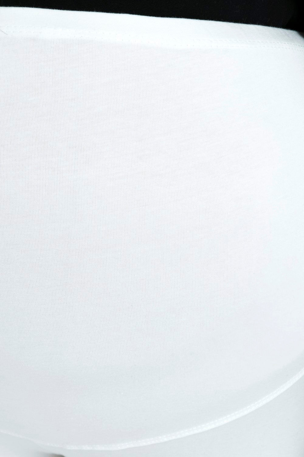 Blush 9 Maternity's Over the bump Off White  leggings