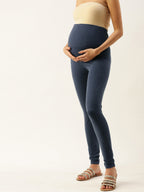 Blush 9 Maternity's Over the bump Antra Navy leggings