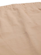 Blush 9 Maternity's Over the bump Cream Colour leggings