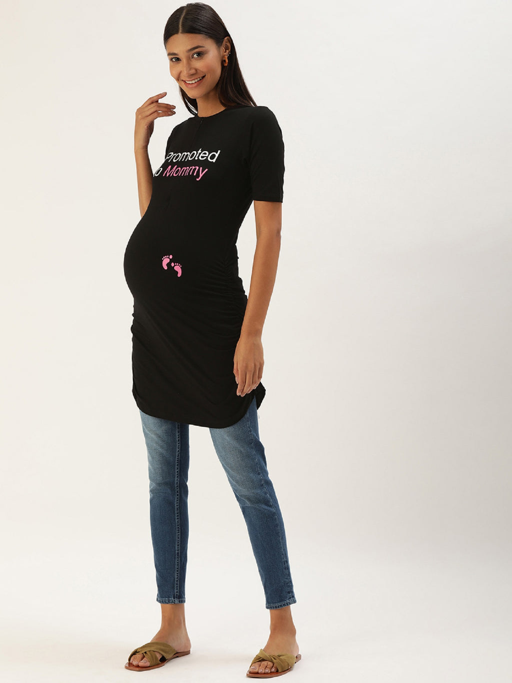 Blush 9 Maternity's Promoted to Mommy  Nursing Tunic