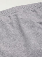 Blush 9 Maternity's Over the bump Grey Melange  leggings